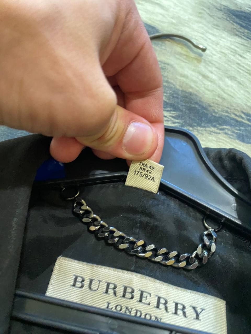 Burberry vintage Burberry blazer black Streetwear Y2K Size L / US 10 / IT 46 - 4 Thumbnail