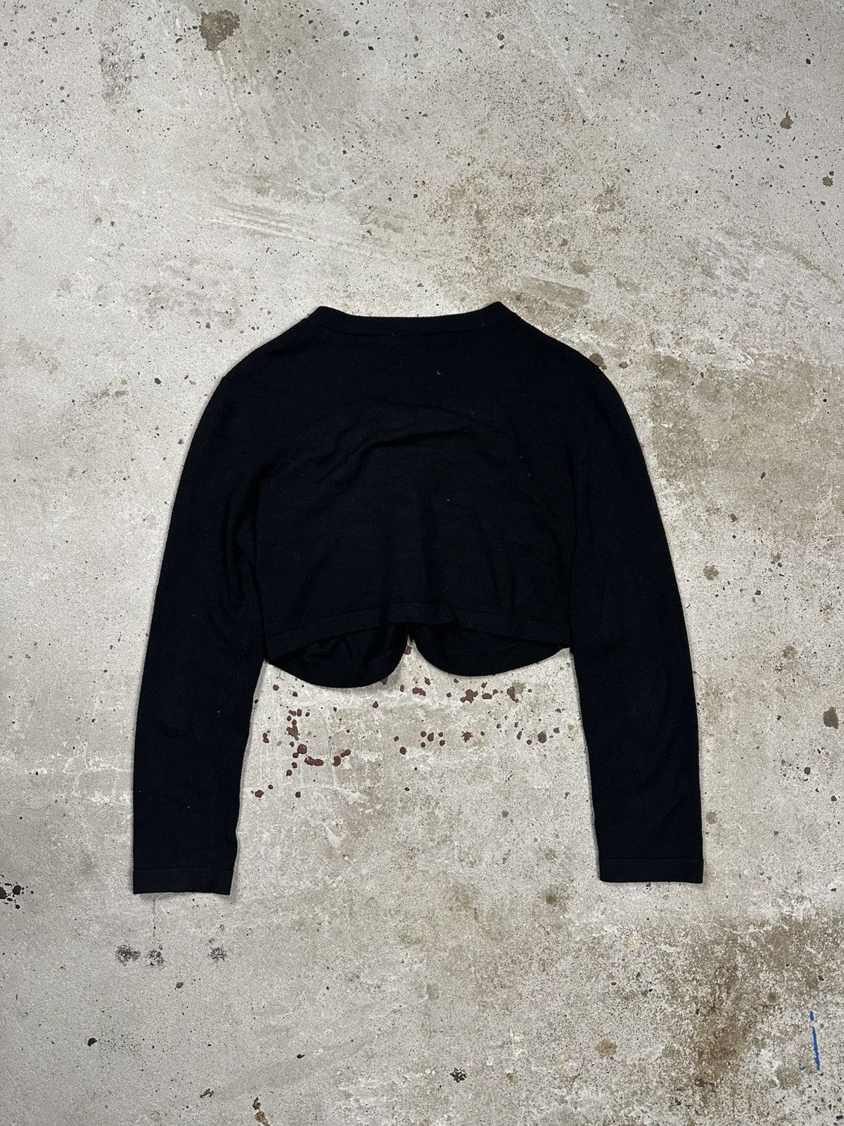 Japanese Brand Vintage Y2K Kookai Black Japanese Light Cardigan Size M / US 6-8 / IT 42-44 - 2 Thumbnail