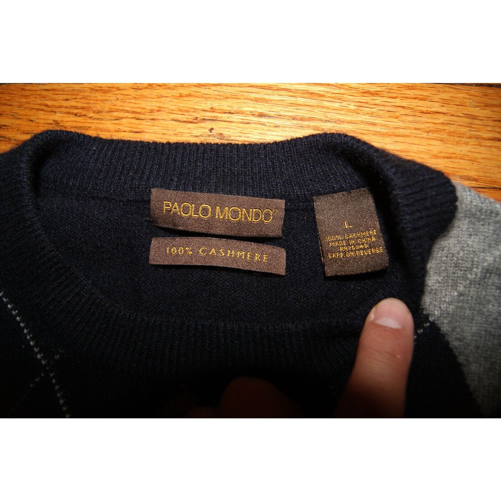 Paolo mondo cashmere sweater best sale