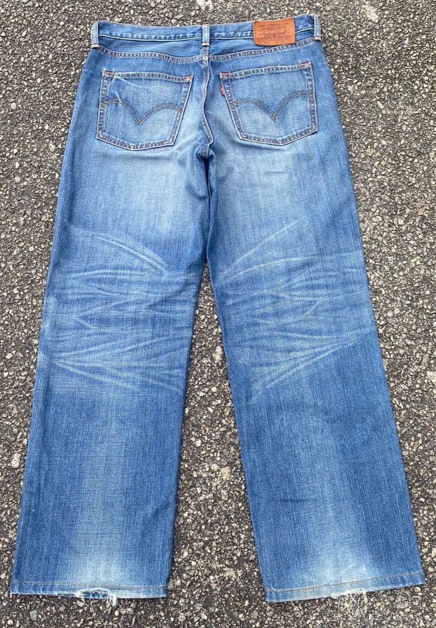 Levi's Vintage Levis Lot 702 Distressed Denim Size US 33 - 2 Thumbnail