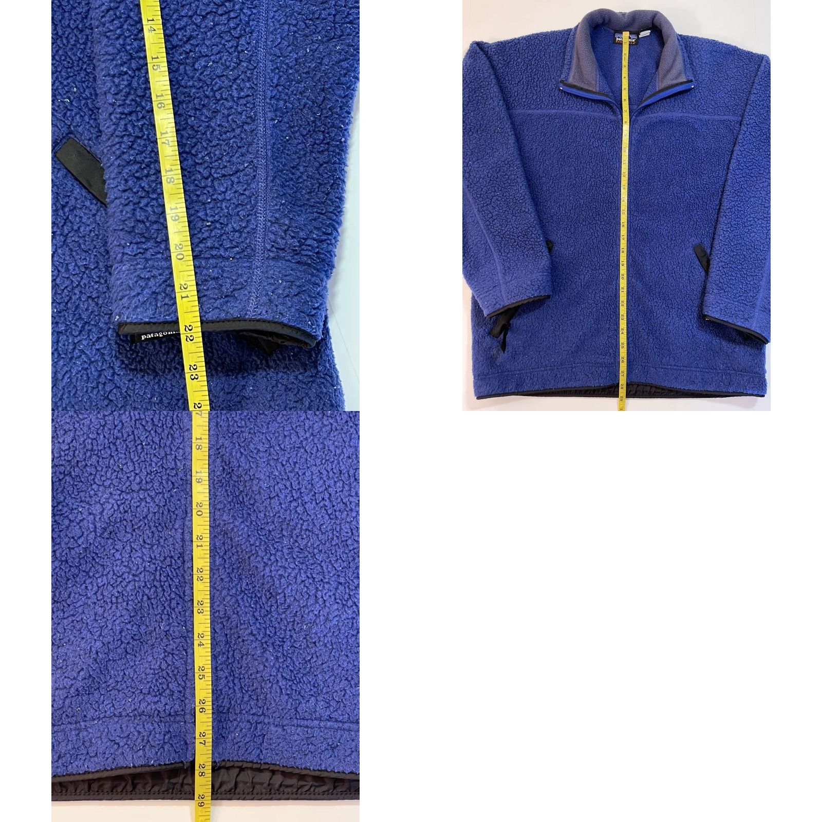 Patagonia VINTAGE Patagonia Jacket Deep Pile Fleece Gorpcore Rythm Ski USA Mens M Full Zip Size US M / EU 48-50 / 2 - 8 Thumbnail