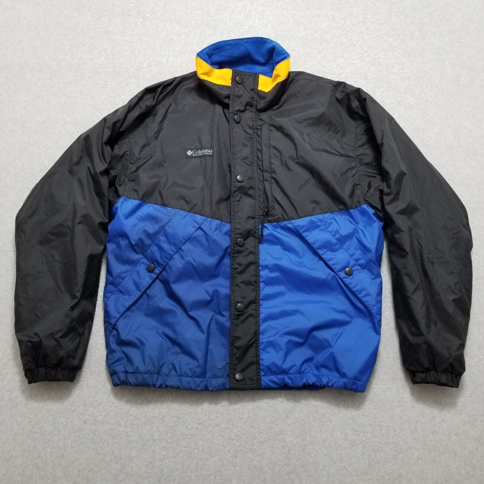 Columbia Columbia Jacket Mens Small Blue Full Zip Pockets Size US S / EU 44-46 / 1 - 1 Thumbnail