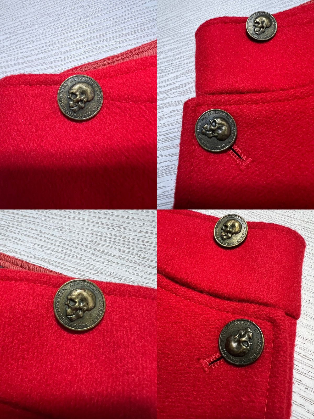 Alexander McQueen Alexander McQueen - FW11 - Coin Detail Wool Cropped Trousers Size US 30 / EU 46 - 13 Thumbnail