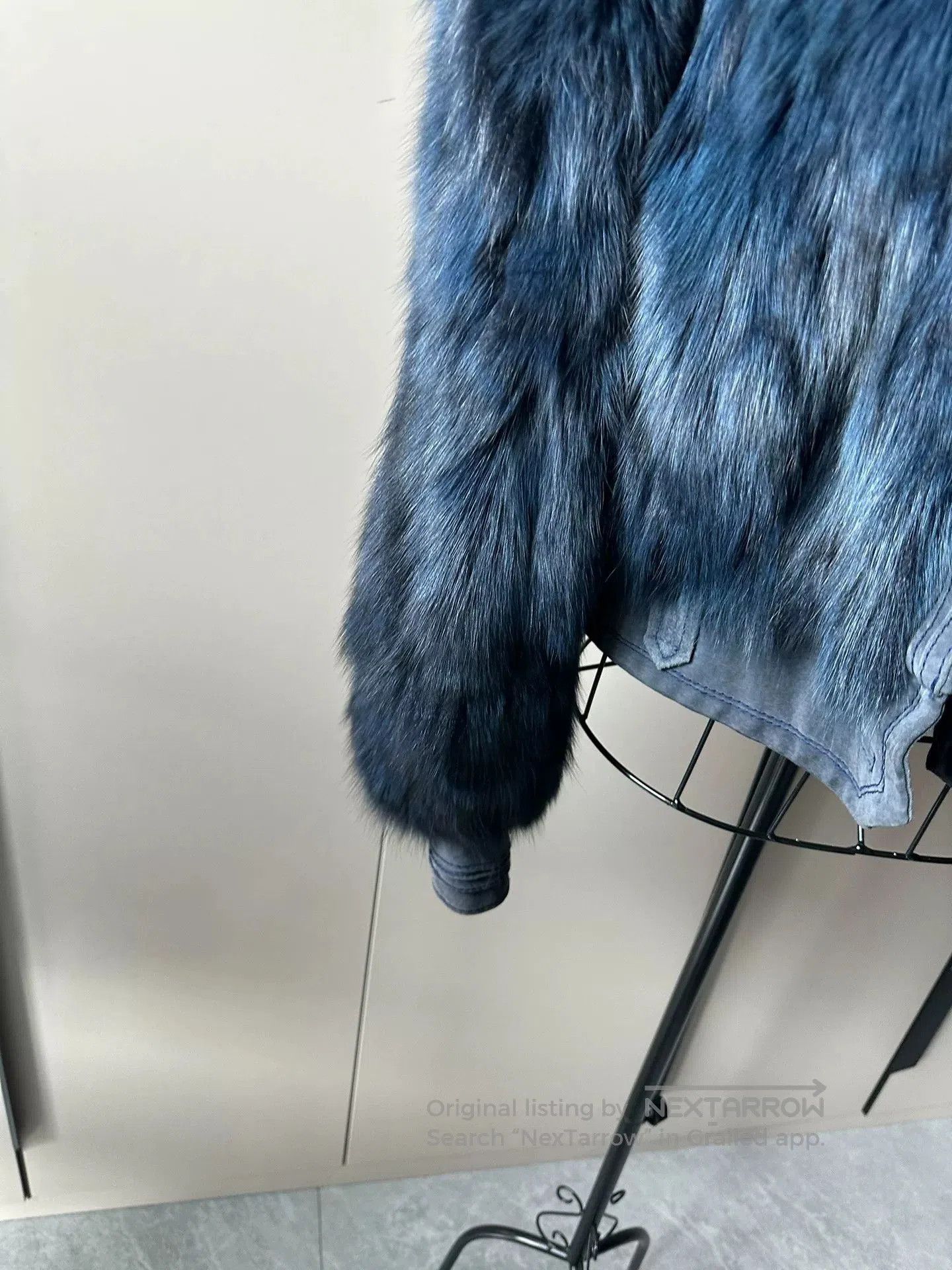 Vintage Vintage Fox Fur Oversized Lapel Jacket. Size M / US 6-8 / IT 42-44 - 3 Thumbnail
