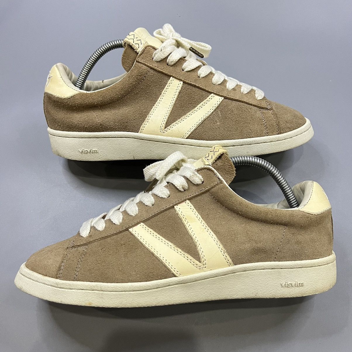 Visvim Visvim Corda-Folk Leather Trimmed Suede Sneaker Size US 9 / EU 42 - 12 Thumbnail