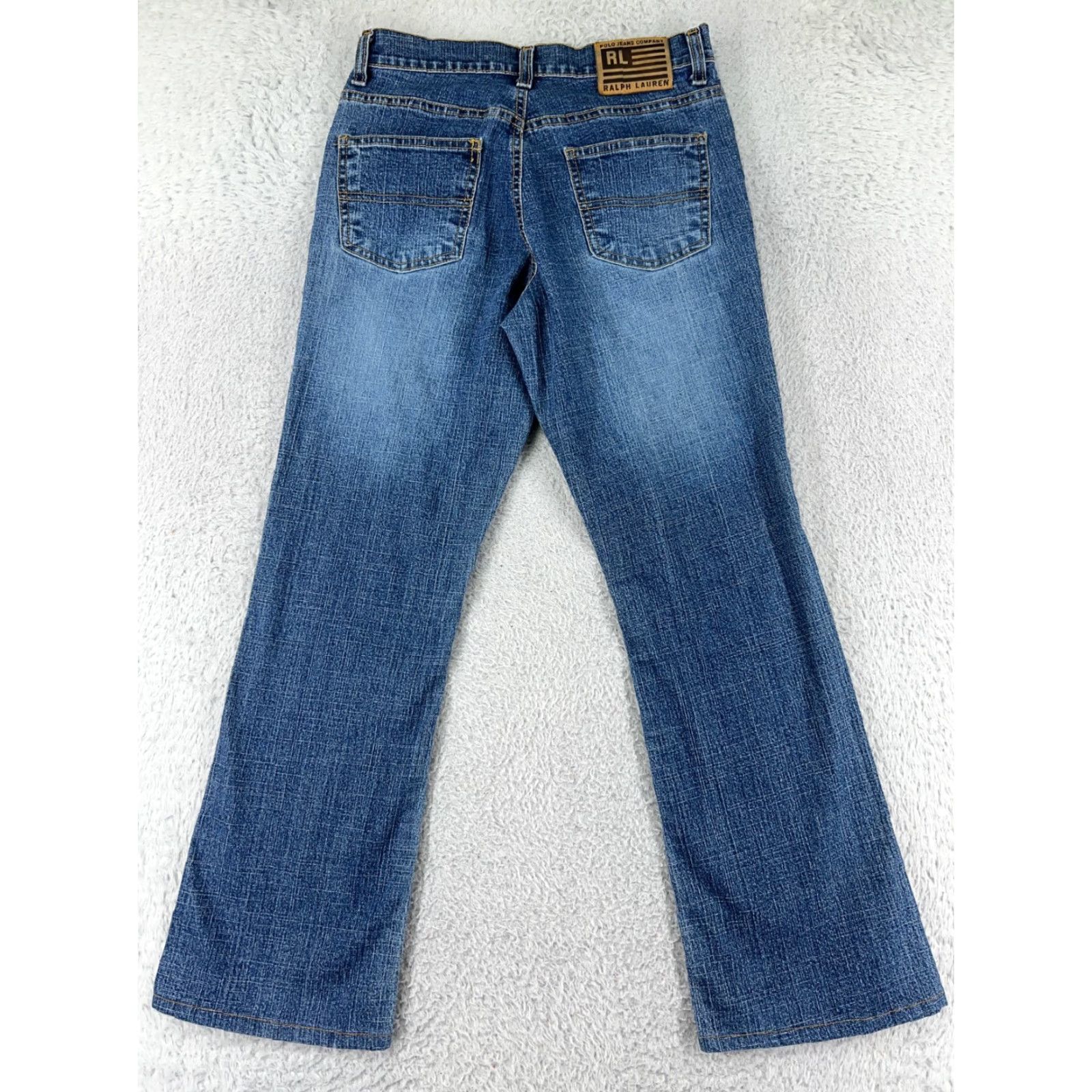 Ralph Lauren Ralph Lauren Polo Jeans Company Pants Womens 2 Blue Denim Bootcut Stretch Size 26" / US 2 / IT 38 - 2 Thumbnail