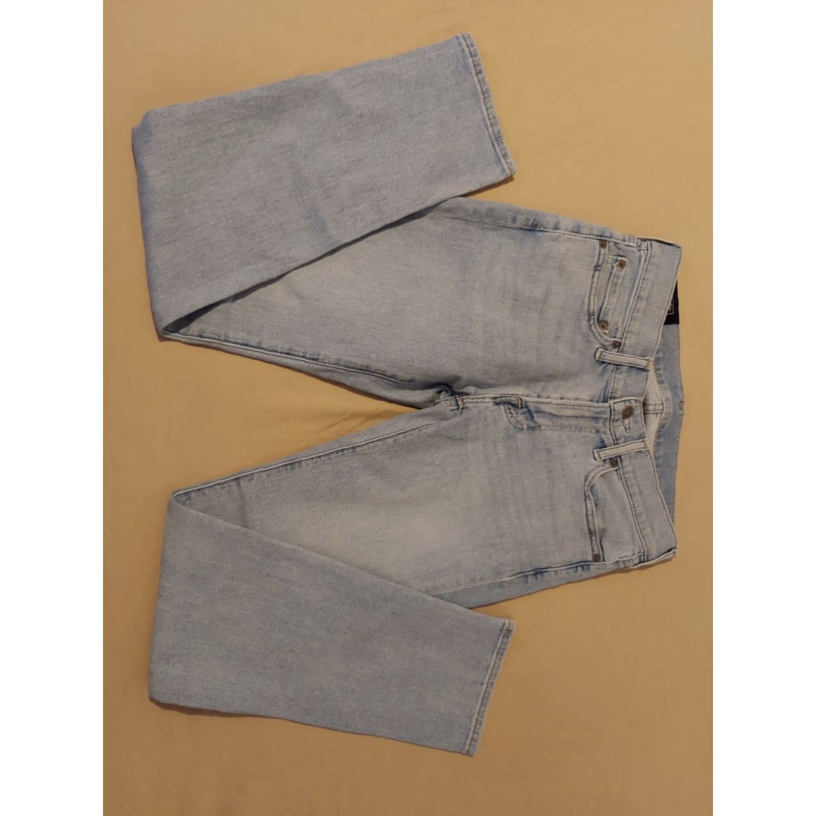 Abercrombie & Fitch VINTAGE Abercrombie & Fitch Jeans Mens Slim Straight 29x30 Blue Denim Pants Slimming 90s Mens Size US 29 - 5 Thumbnail