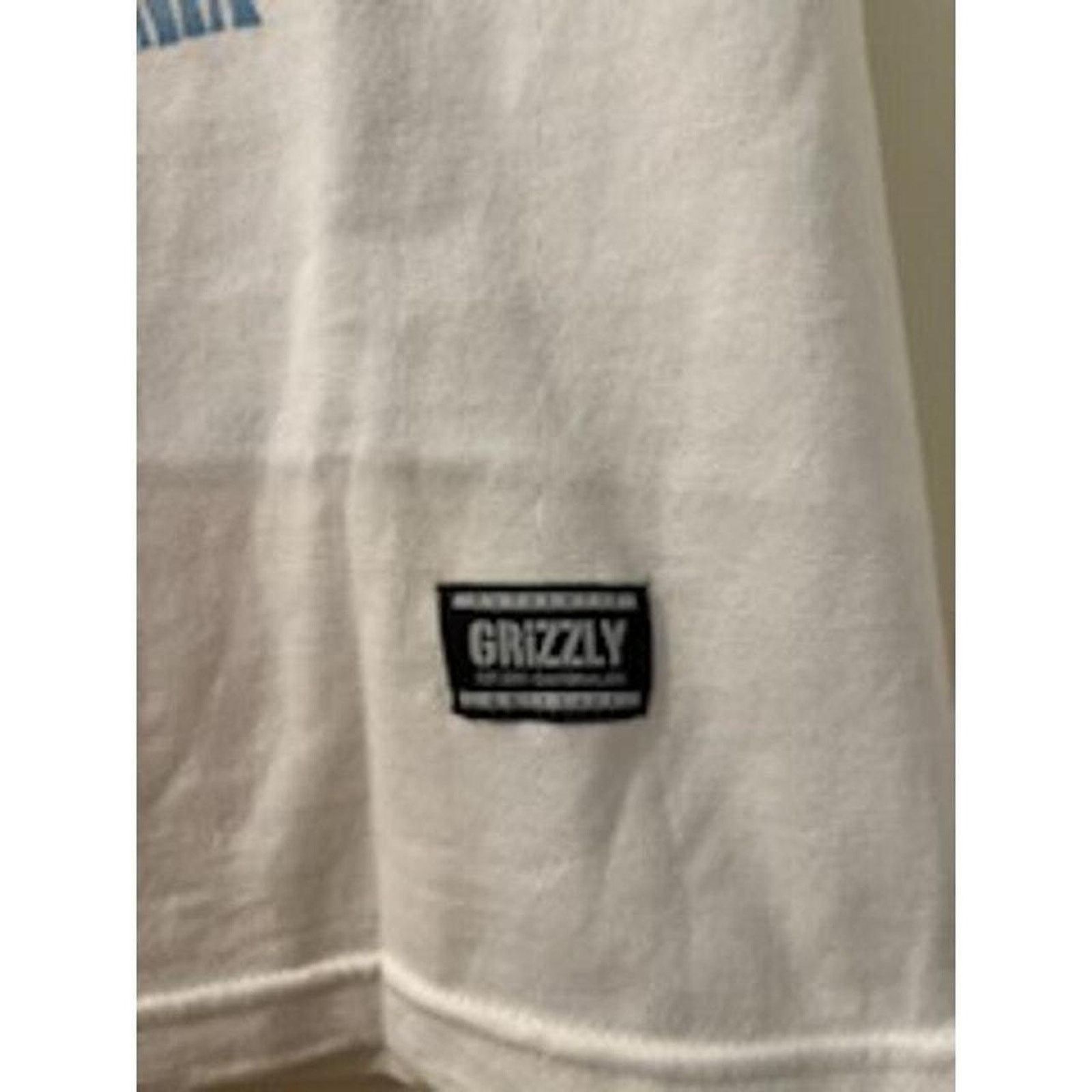 Other Grizzly mens small white graphic Size US S / EU 44-46 / 1 - 2 Thumbnail