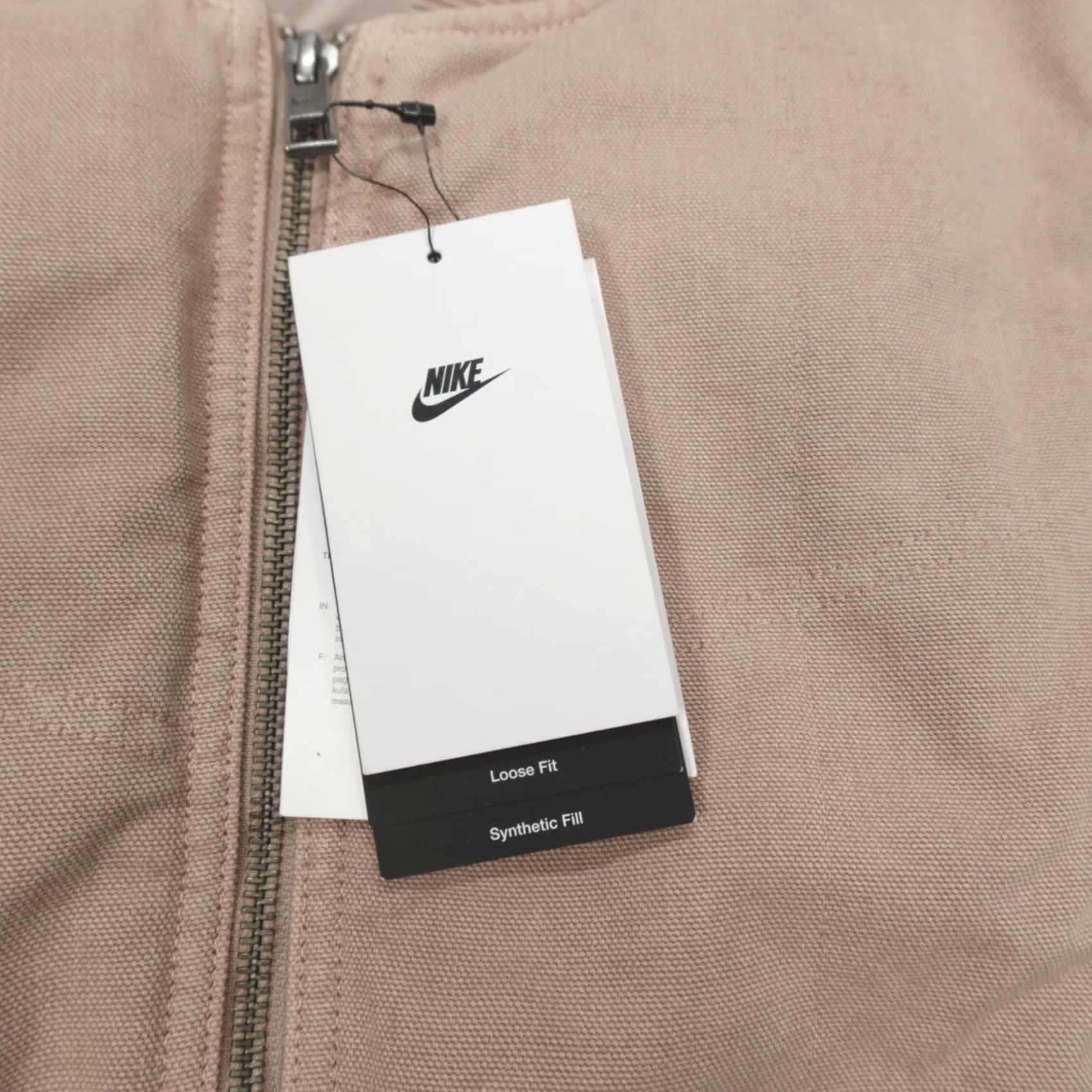 Nike Nike Life Padded Work Vest Men’s 2XL Beige Full Zip FZ6577-200 Size US XXL / EU 58 / 5 - 2 Thumbnail
