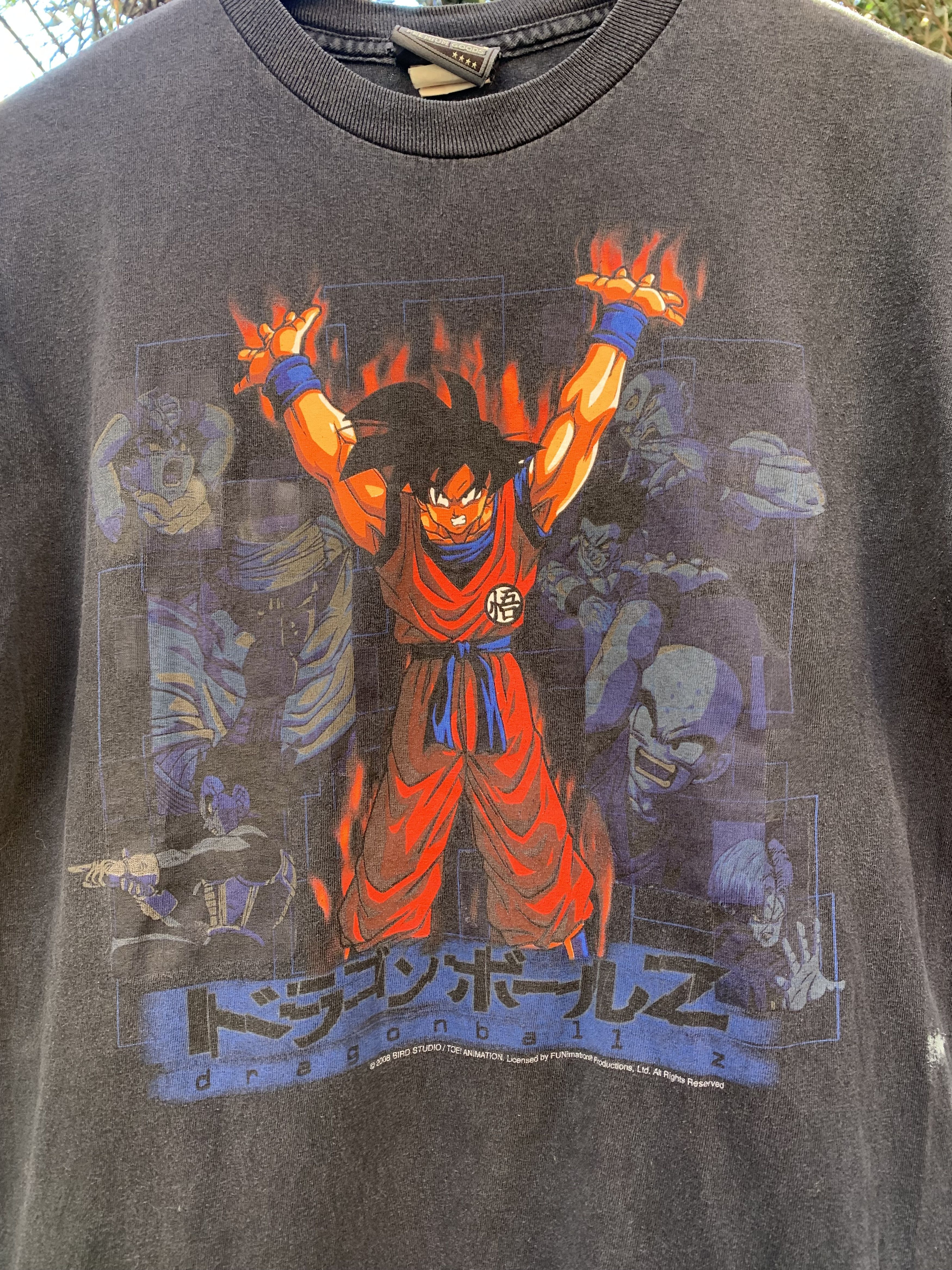 Anime Dragonball Z Goku Black Tshirt 2008 Size US M / EU 48-50 / 2 - 2 Thumbnail