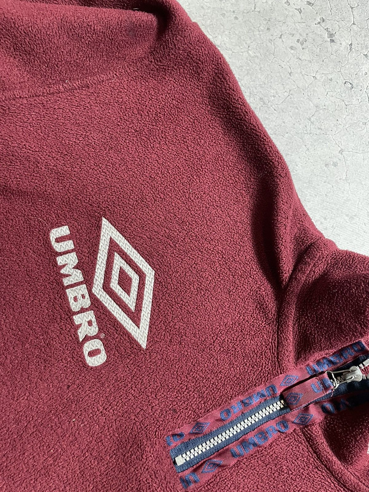 Umbro Vintage 90s Umbro Big Logo Retro Fleece Jacket Y2K Size US XL / EU 56 / 4 - 5 Thumbnail