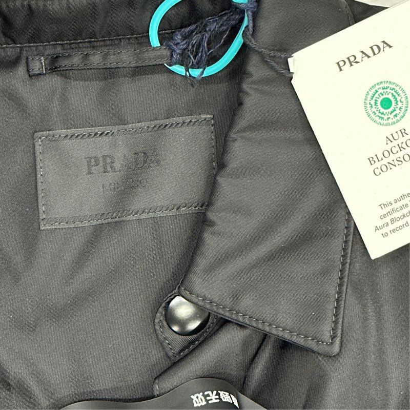 Prada Prada ReNylon Logo Casual Long Sleeve Shirt-2506 Size US M / EU 48-50 / 2 - 3 Thumbnail