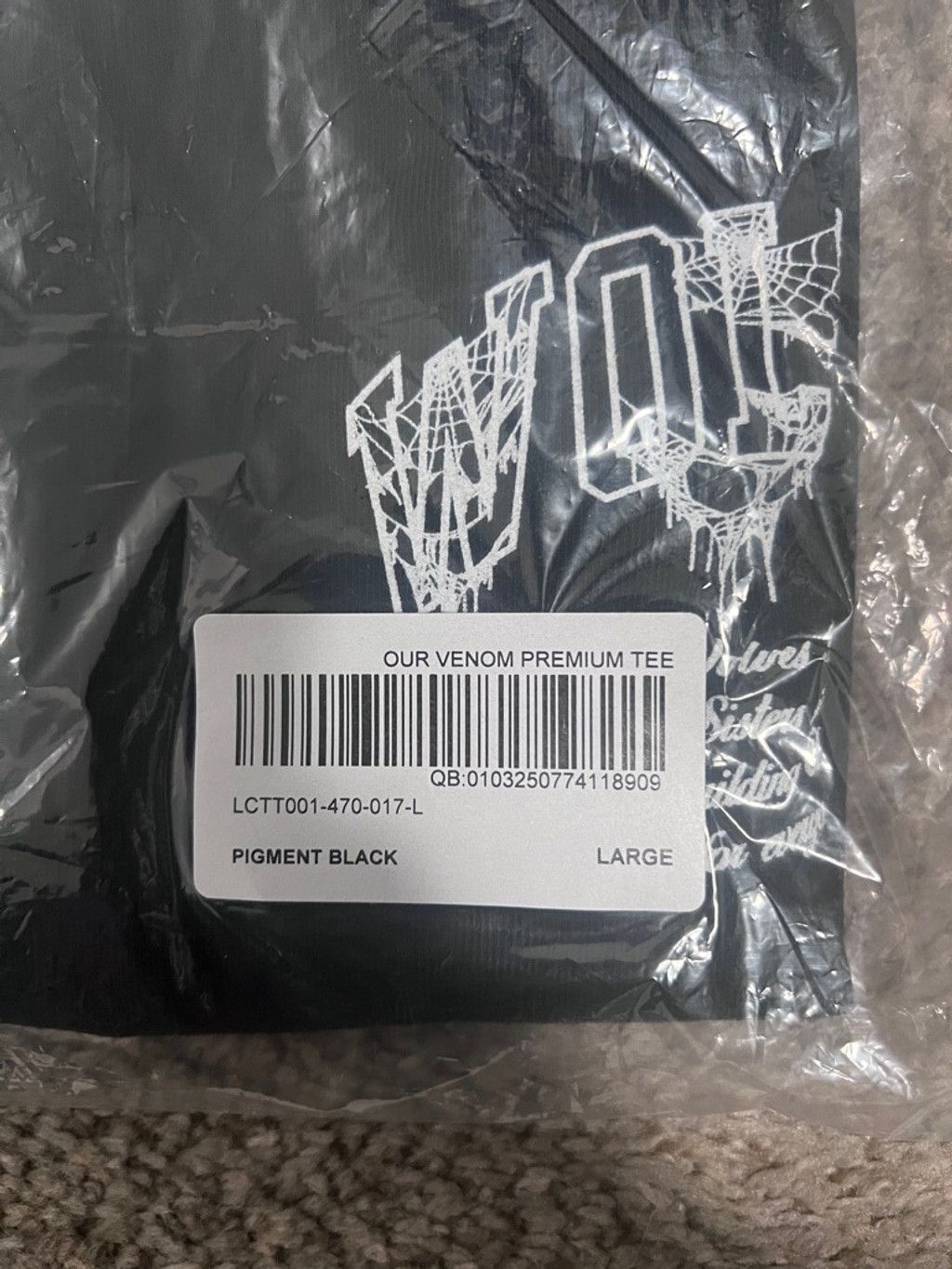 Darc Sport DARCSPORT "THE SPIDERS WEB" (L) OUR VENOM SPIDERMAN & VENOM Size US L / EU 52-54 / 3 - 4 Thumbnail