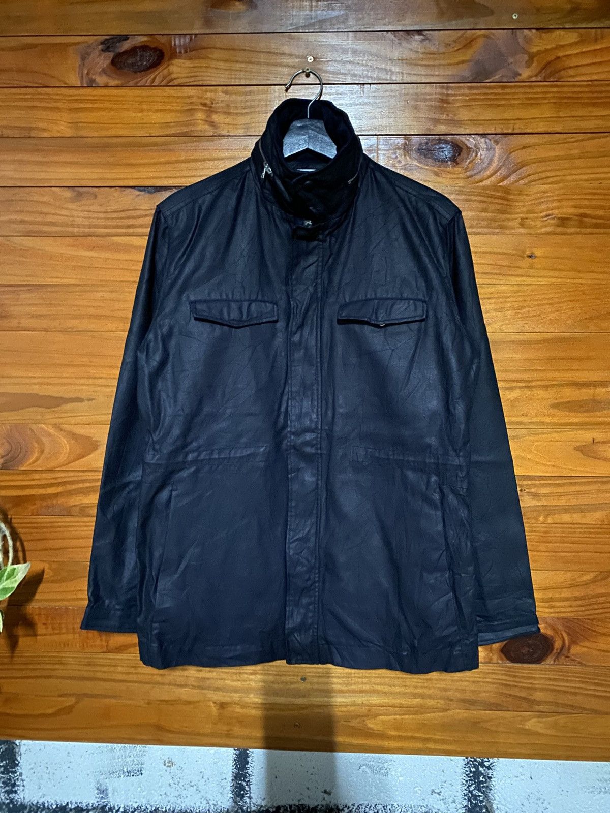 Norse Projects Norse Projects Navy Utility Jacket Sustainable Cotton Linen Size US S / EU 44-46 / 1 - 3 Thumbnail