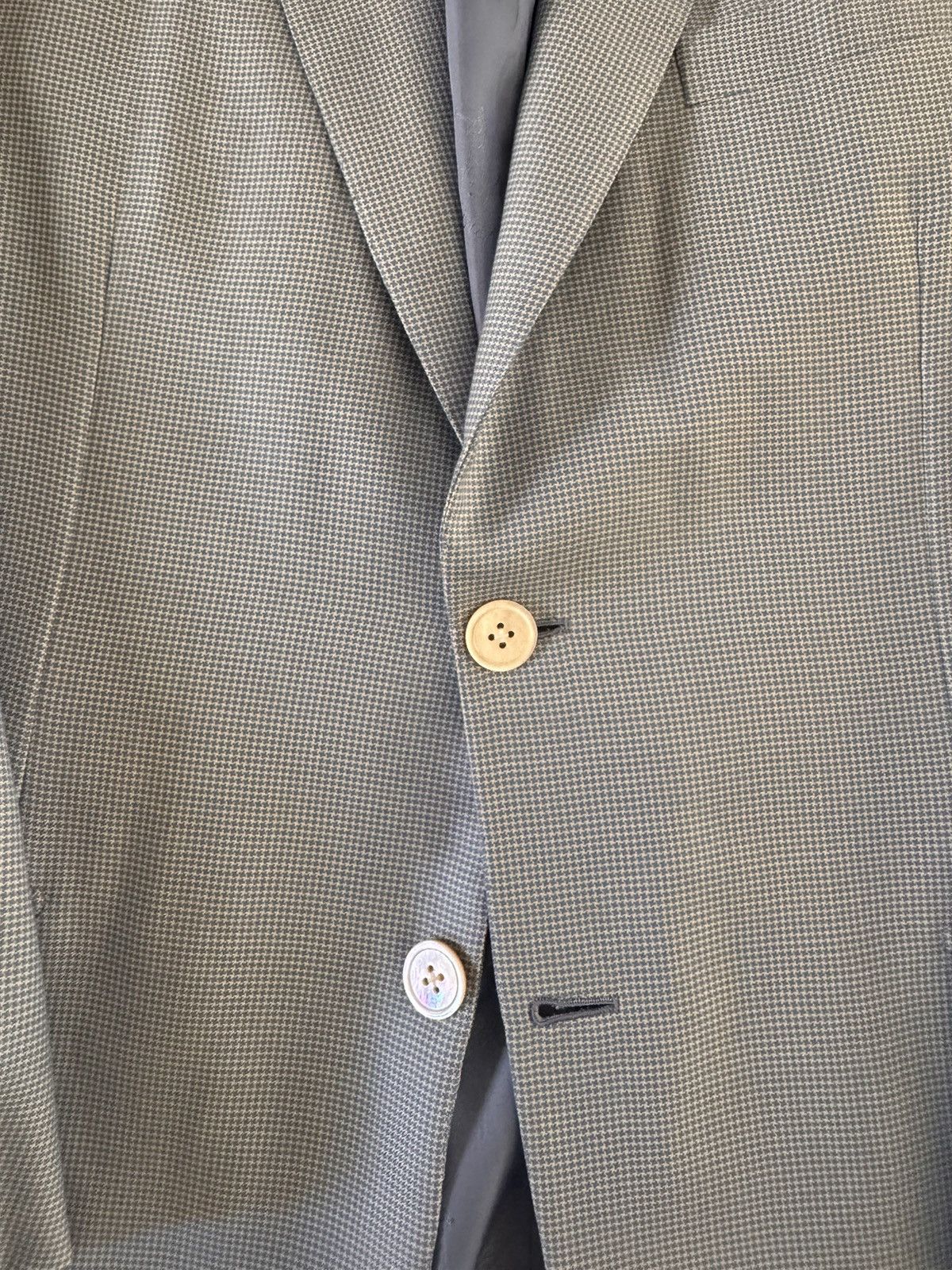 Brioni Mini Check Cashmere & Silk Jacket Size 42R - 6 Thumbnail
