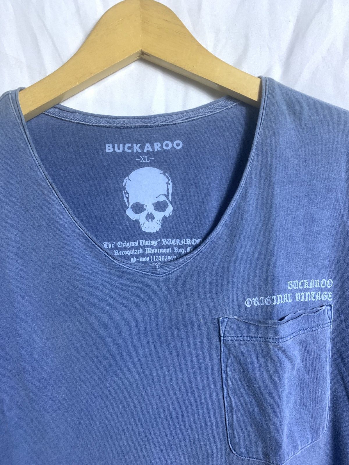 Japanese Brand Buckaroo Skulls Faded style shirt Size US M / EU 48-50 / 2 - 5 Thumbnail
