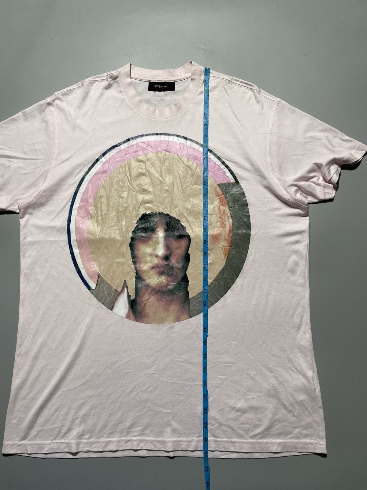 Givenchy Givenchy Pink Halo Madonna Oversized Shirt Size US XS / EU 42 / 0 - 11 Thumbnail