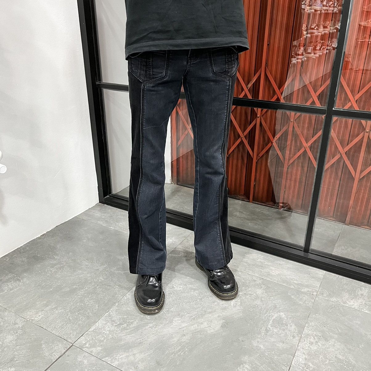 Japanese Brand Japanese Brand mix Corduroy Flared Jeans Size US 28 / EU 44 - 9 Thumbnail