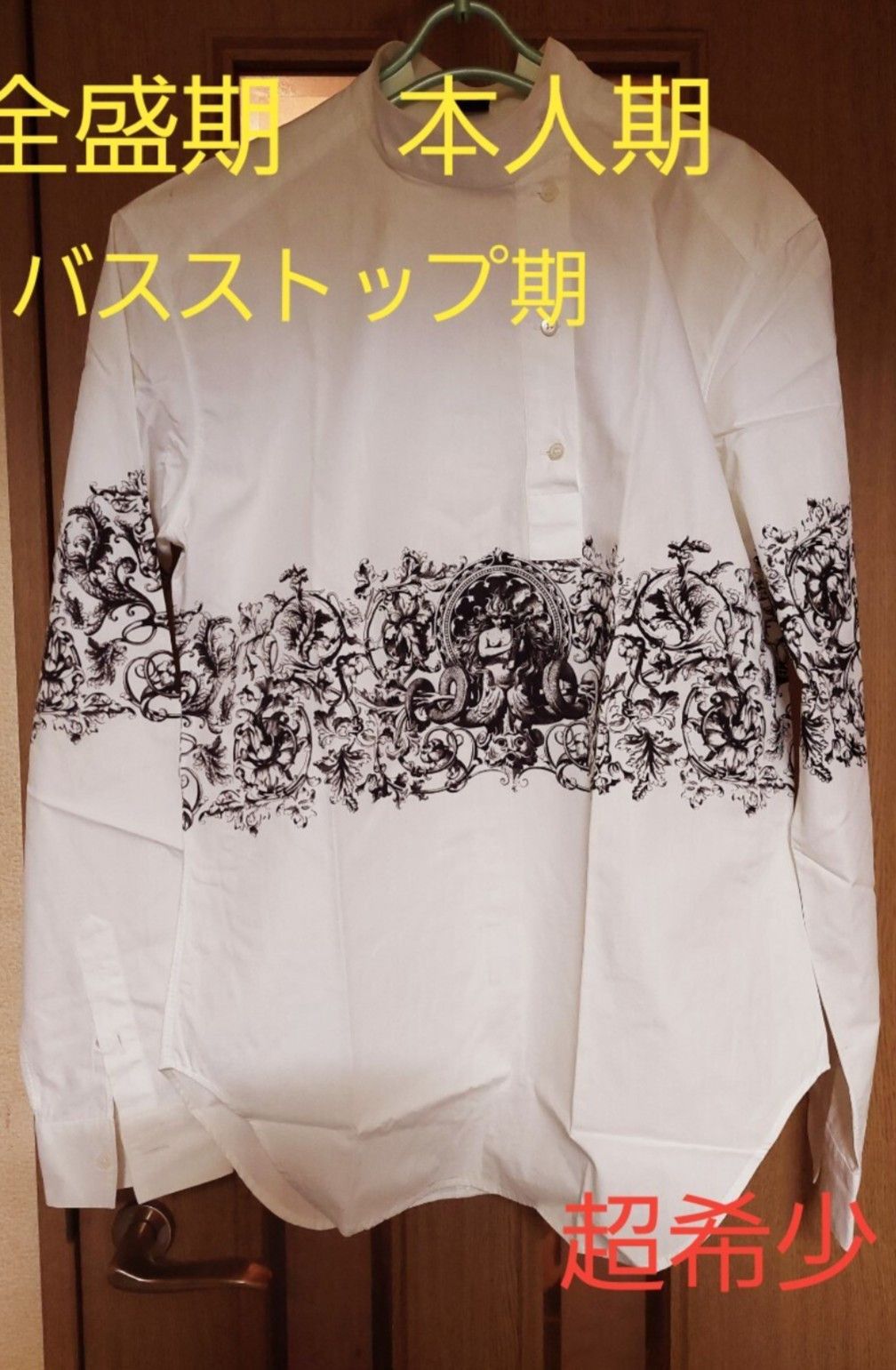 Alexander McQueen Alexander McQueen baroque 90s white shirt size 46 Size US M / EU 48-50 / 2 - 7 Thumbnail