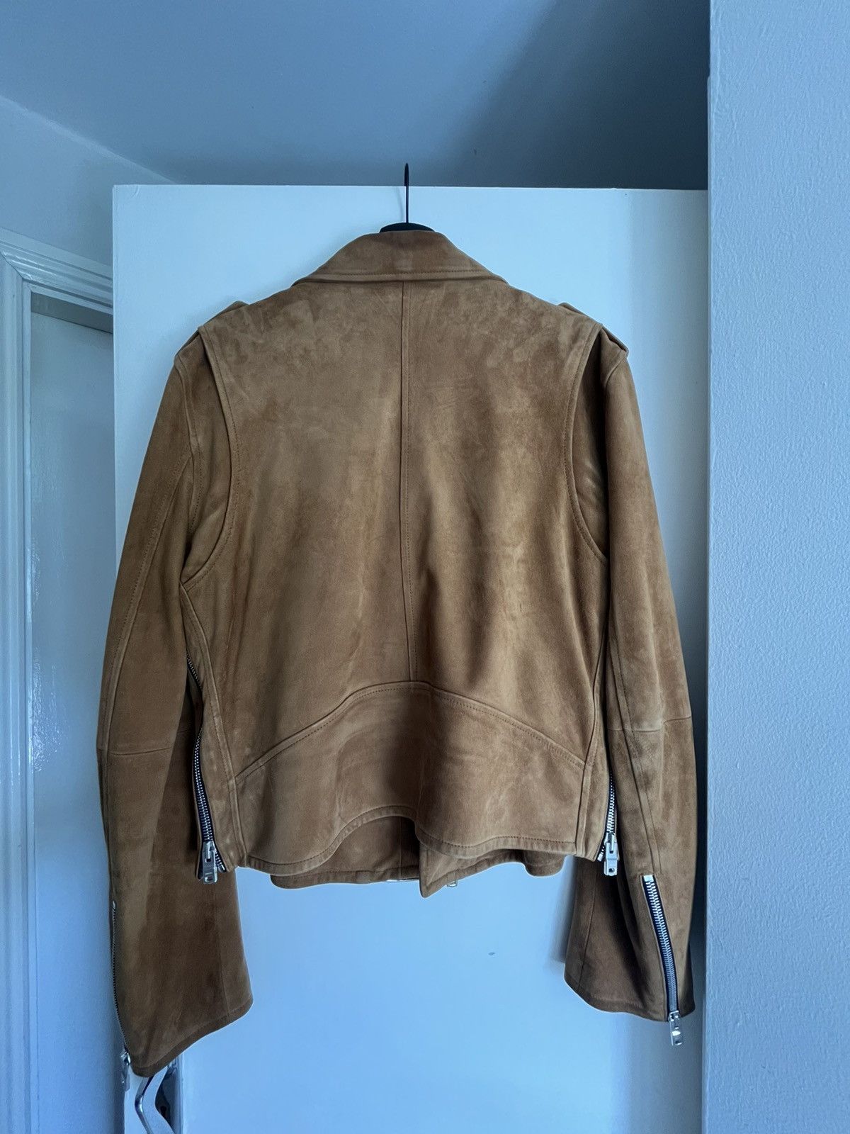 Amiri Amiri Tobacco Biker Jacket Size US L / EU 52-54 / 3 - 2 Thumbnail
