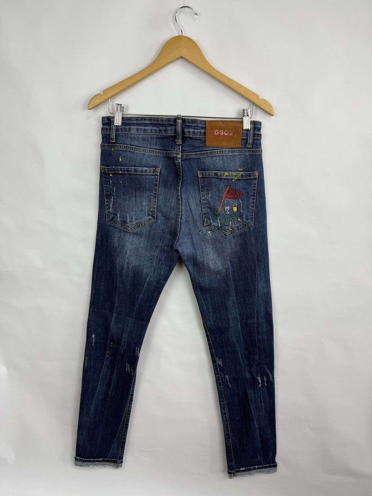 Dsquared2 🇮🇹 Dsquared2 Jeans Made In Italy Rare Retro Hype Y2K Size US 30 / EU 46 - 11 Thumbnail