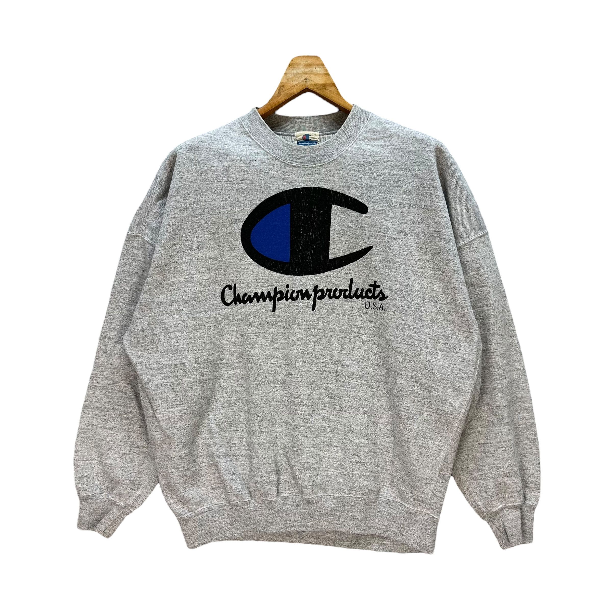 Vintage 90's CHAMPION PRODUCTS Big Logo Sweatshirt #A5-0109