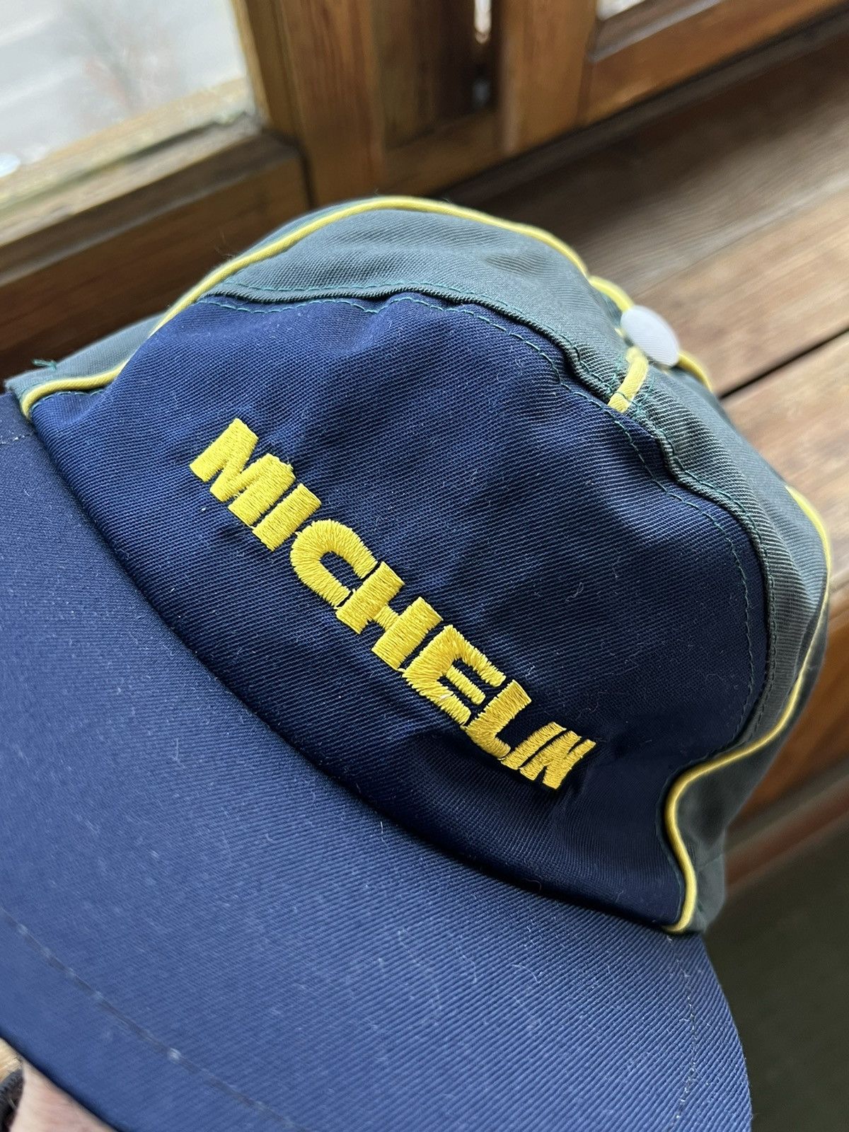 Vintage Vintage Michelin Racing Cap Hat Baseball 90s Size ONE SIZE - 4 Thumbnail