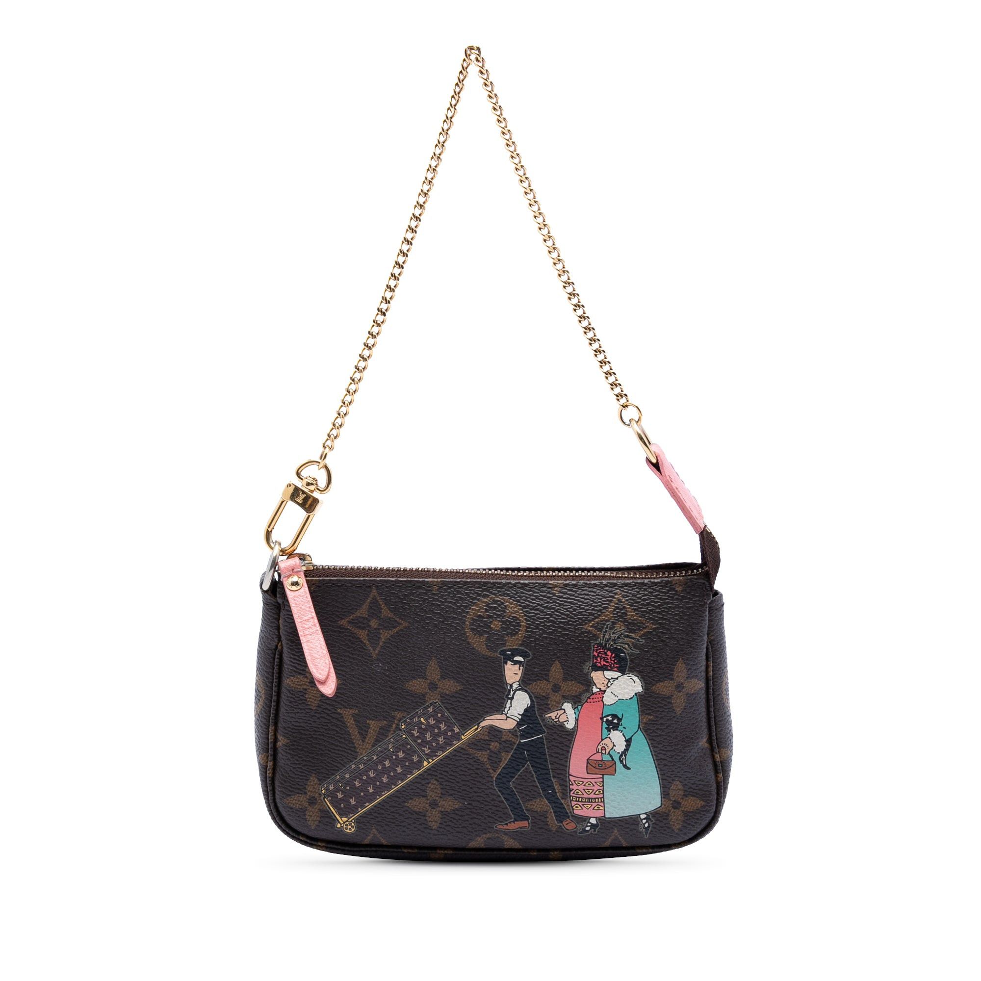 Louis Vuitton Monogram Illustre Mini Pochette Accessories Size ONE SIZE - 1 Thumbnail