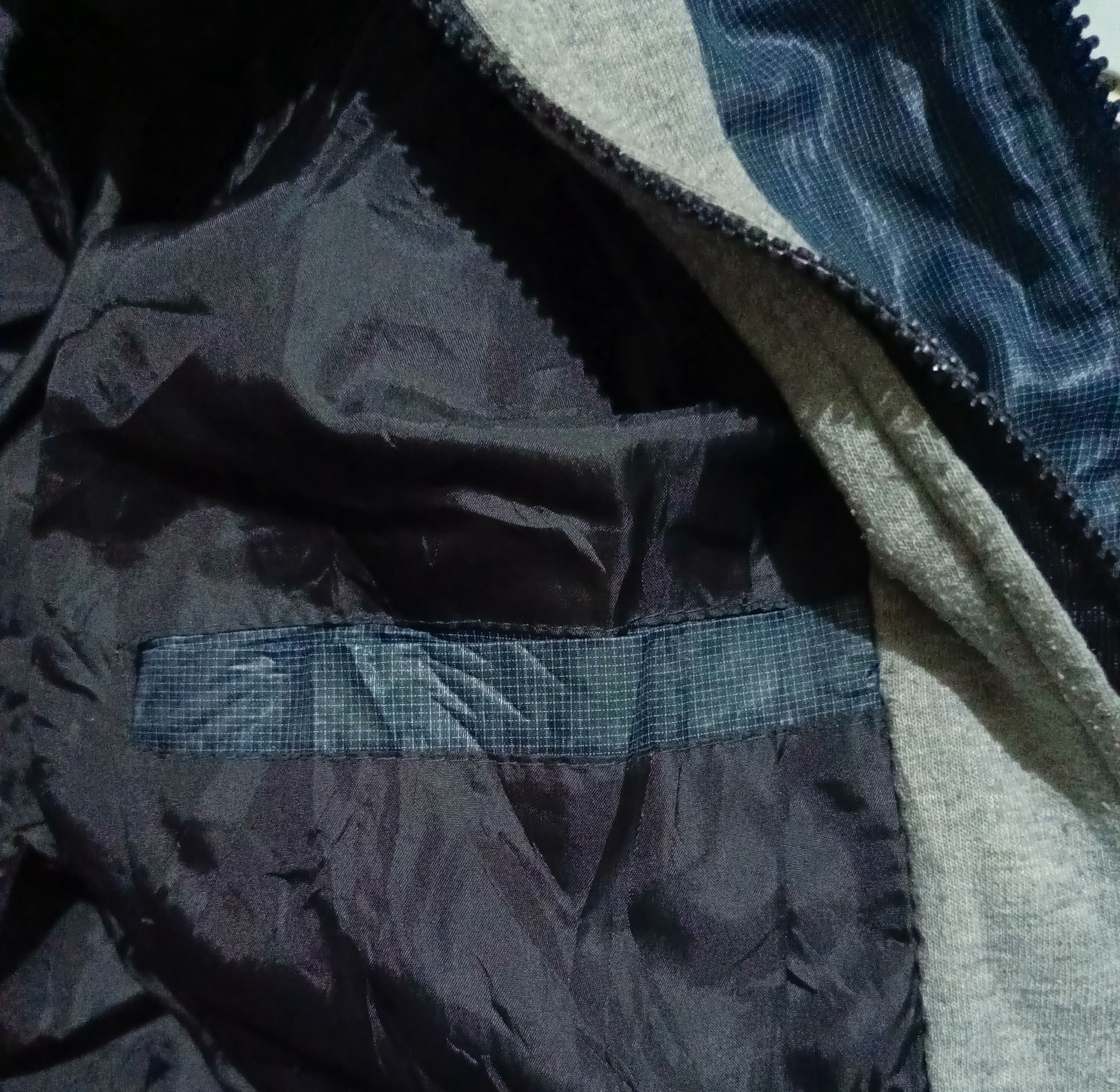 If Six Was Nine Rare Tokyo Double Layer Over Zipper Fur Puffer Blue jacket Size US L / EU 52-54 / 3 - 6 Thumbnail