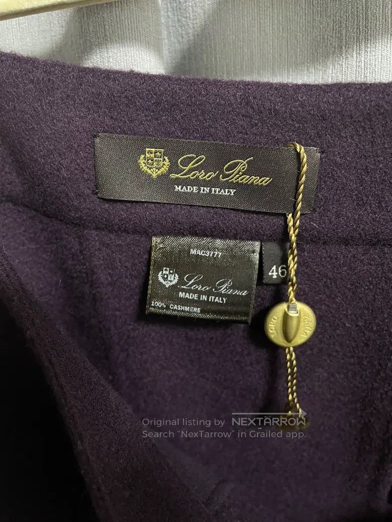 Loro Piana Loro Piana Pure cashmere woolen low-waist straight skirt Size 30" / US 8 / IT 44 - 5 Thumbnail