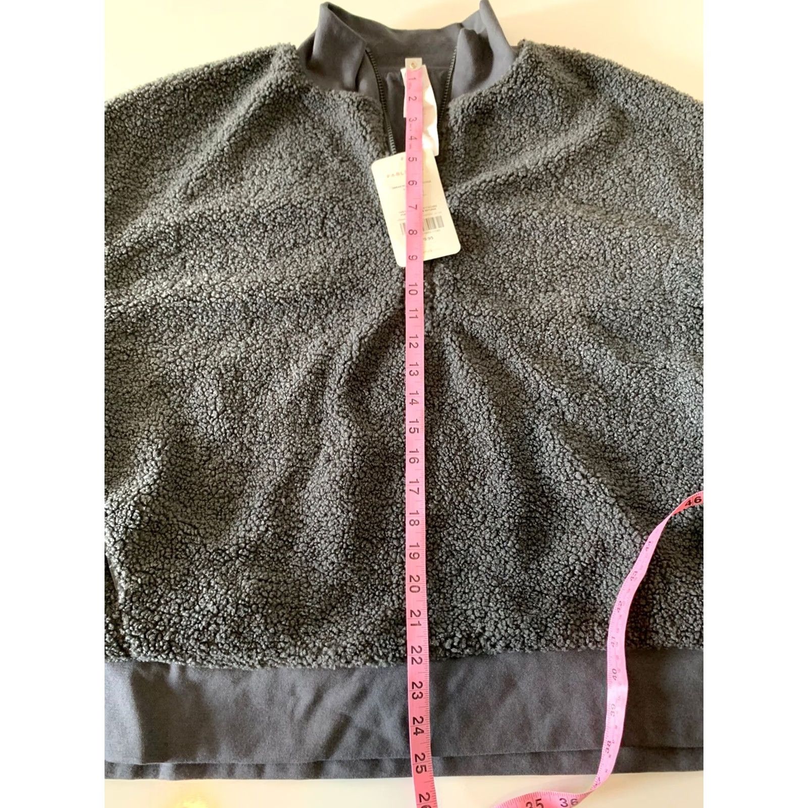 Fabletics FABLETICS Dream Polar Fleece 1/4 Zip Jacket 2X Gray Womens Pullover Modern fleece jacket Size XXL / US 16-18 / IT 52-54 - 5 Thumbnail