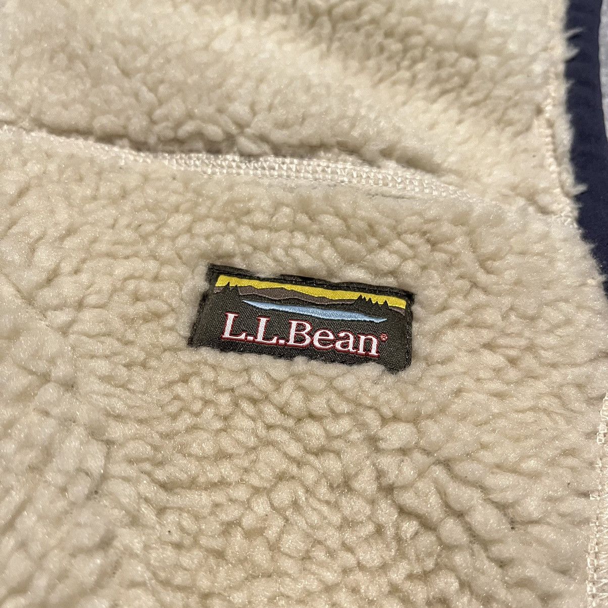 L.L. Bean Vintage L.L. Bean Mountain Pile Fleece Vest Zip Up Men’s Size US L / EU 52-54 / 3 - 4 Thumbnail