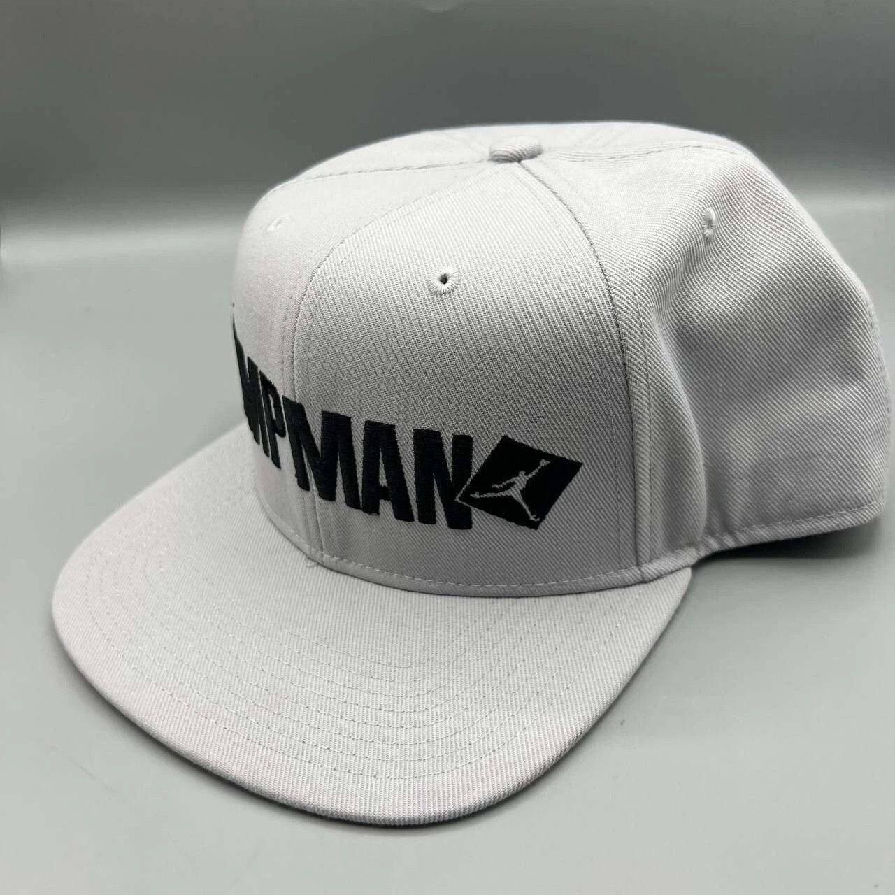 Jordan Brand Air Jordan Hat Men Gray Embroidered Jumpman Script Snap Back Size ONE SIZE - 7 Thumbnail