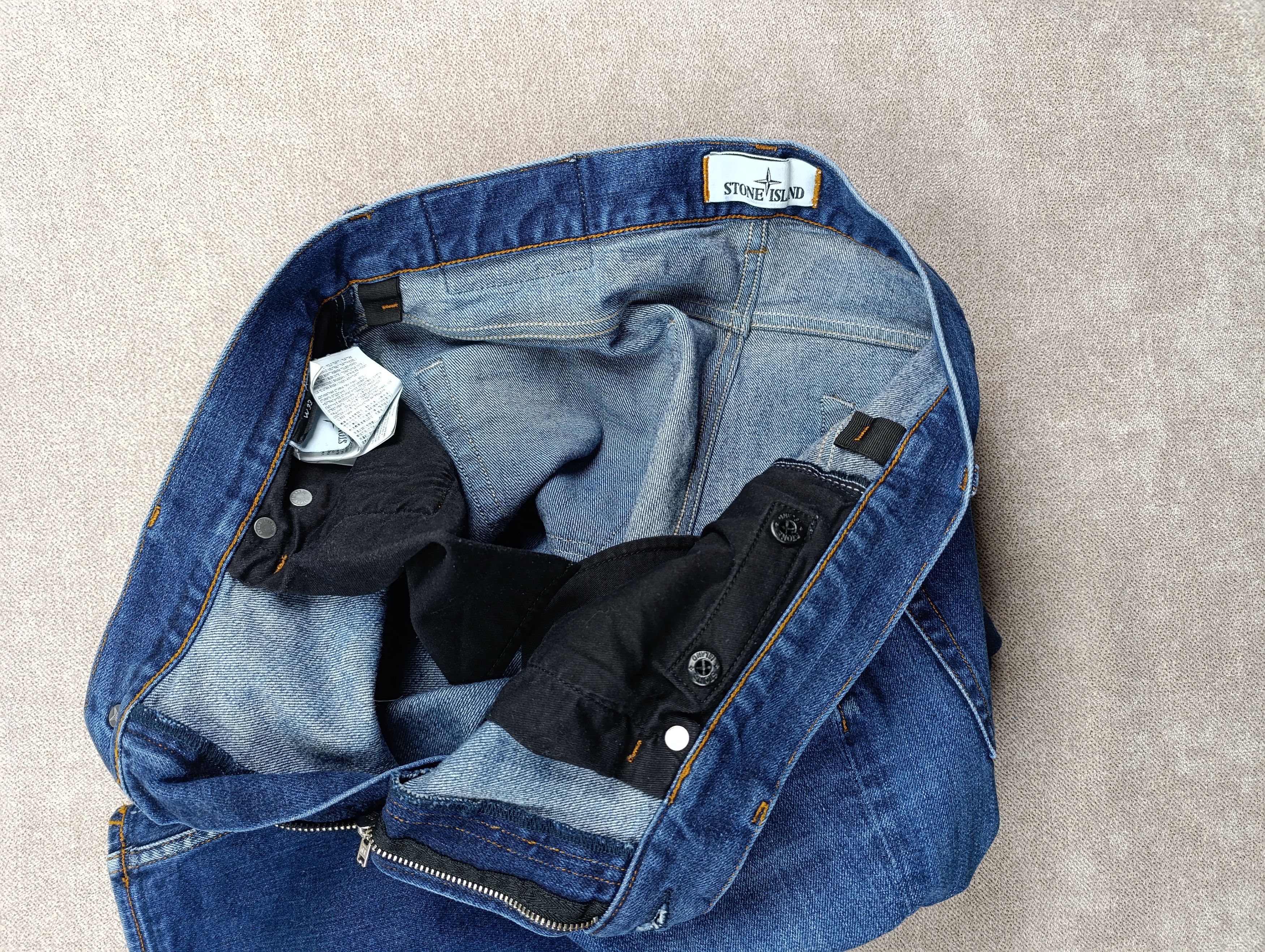 Stone Island Authentic Stone Island mens denim jeans TYPE SK Size US 33 - 19 Thumbnail