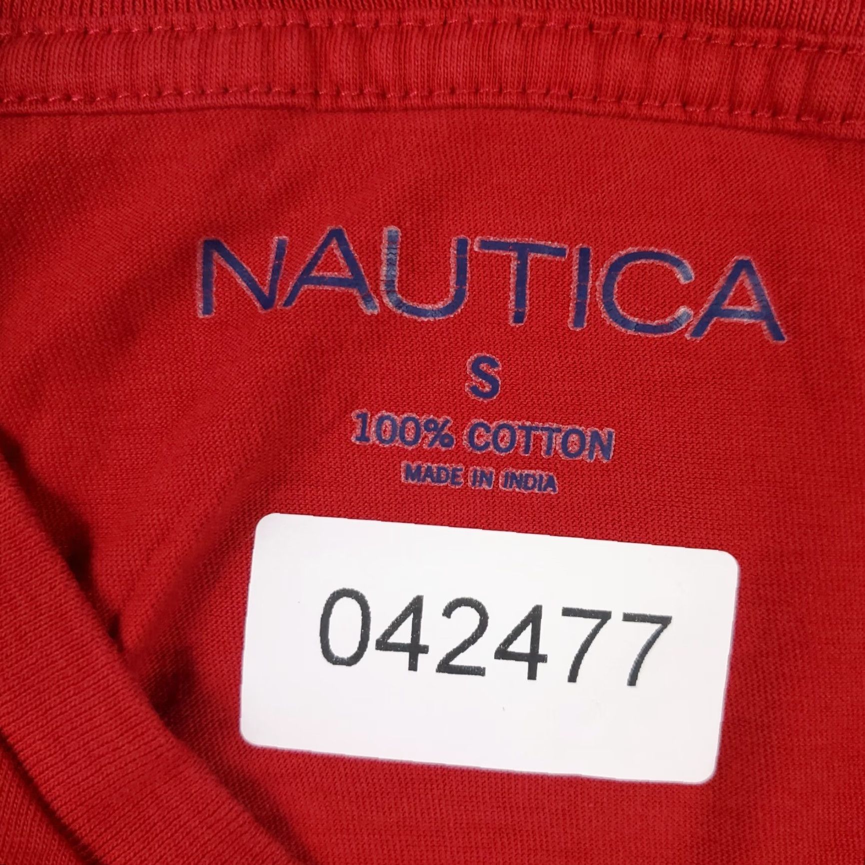 Nautica Nautica T Shirt Mens Size Small Red Solid Cotton Crew Neck Short Sleeve Adult S red Nautica Shirt Mens S Red Classic Sports Brand Shirt Mens S Red Size US S / EU 44-46 / 1 - 7 Thumbnail