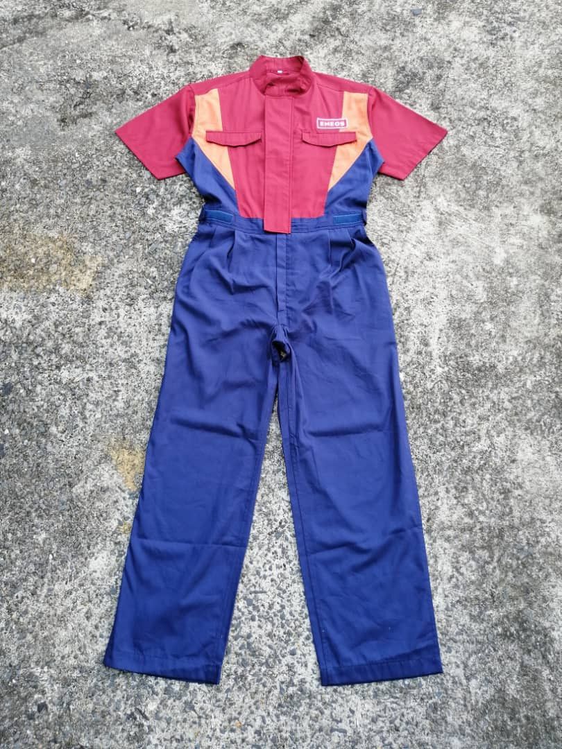 Vintage Vintage Eneos Shortsleeve Overalls Jumpsuits Size US 32 / EU 48 - 5 Thumbnail