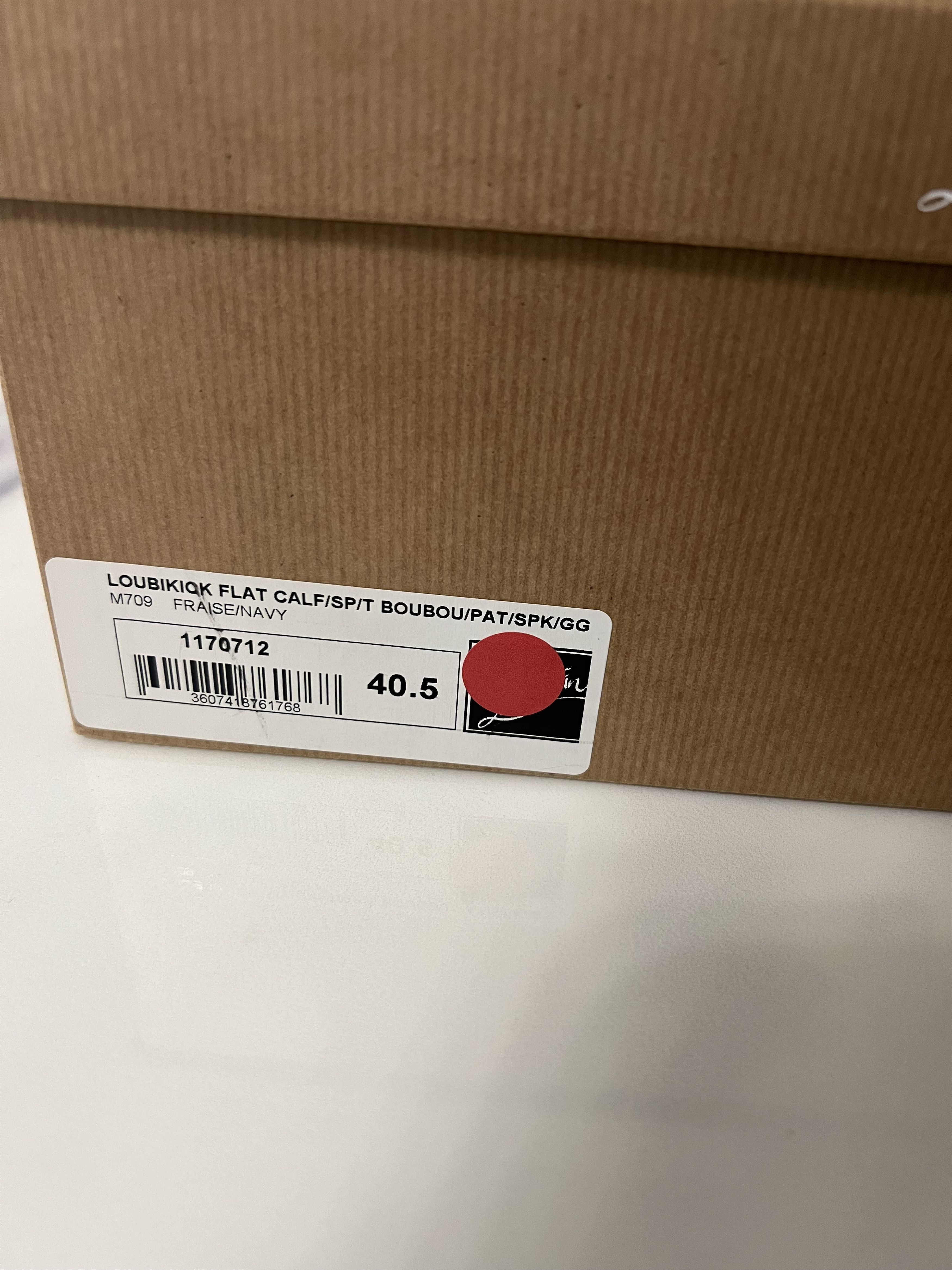 Christian Louboutin Flat Calf High Top Multicolour Leather Sneaker Size US 7.5 / EU 40-41 - 10 Thumbnail