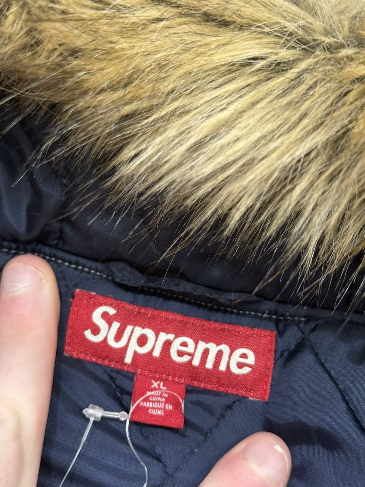 Supreme Supreme Bandana Jacquard Denim Hooded Work Jacket Size US XL / EU 56 / 4 - 15 Thumbnail
