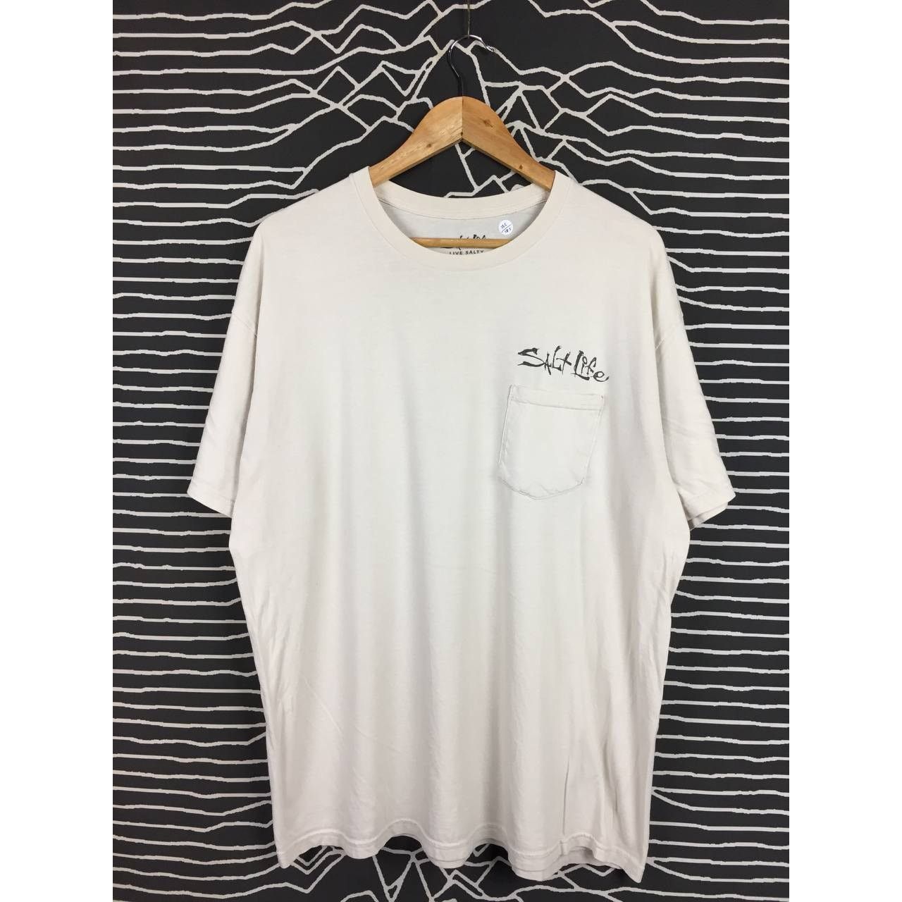 Vintage Salt life Live Salty Board Repair Surfwear Pocket Tee Size US XL / EU 56 / 4 - 5 Thumbnail