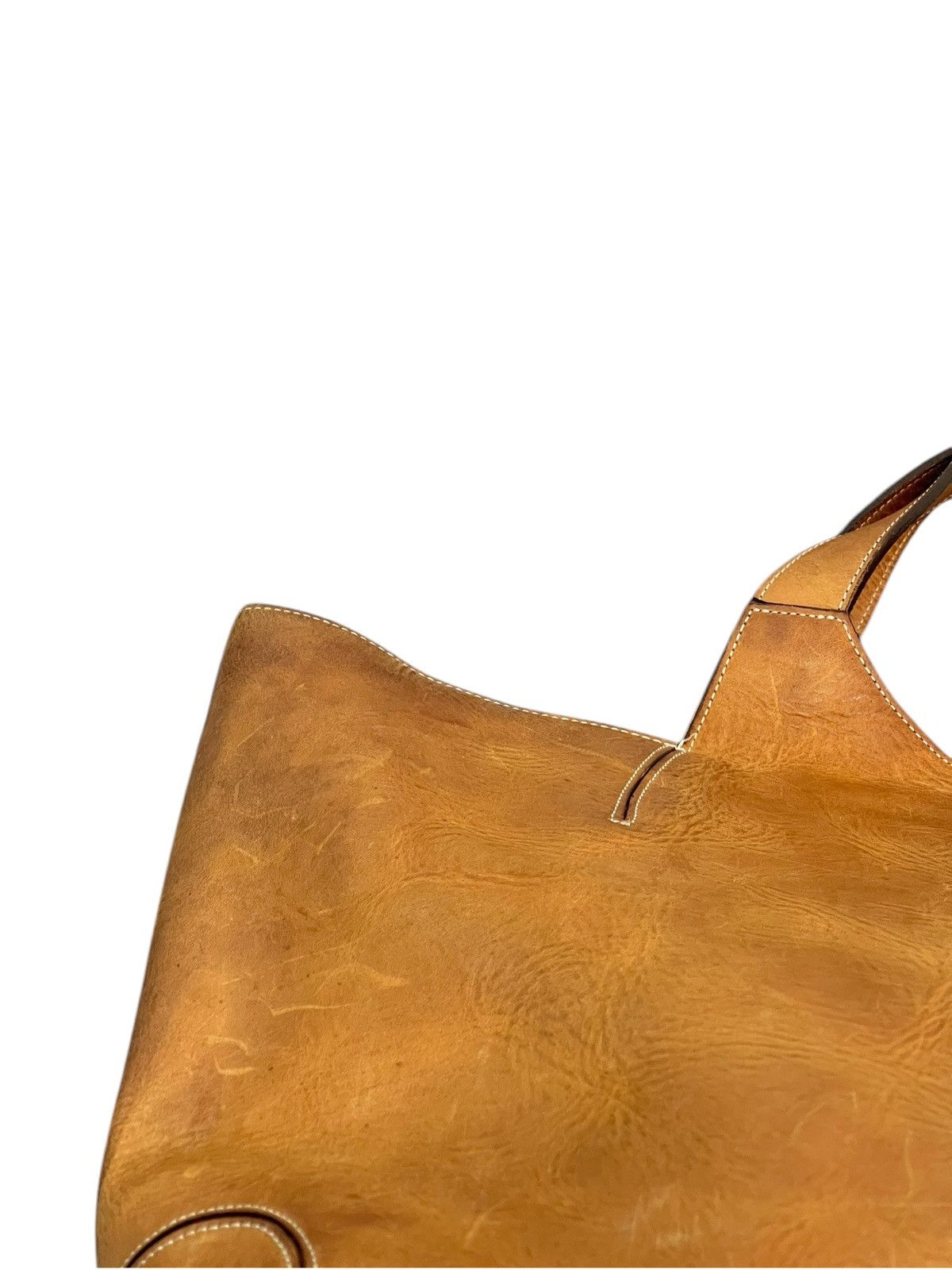 Genuine Leather Full Leather Patina Dakota Japan Tote Bag 1🟩8 Size ONE SIZE - 11 Thumbnail
