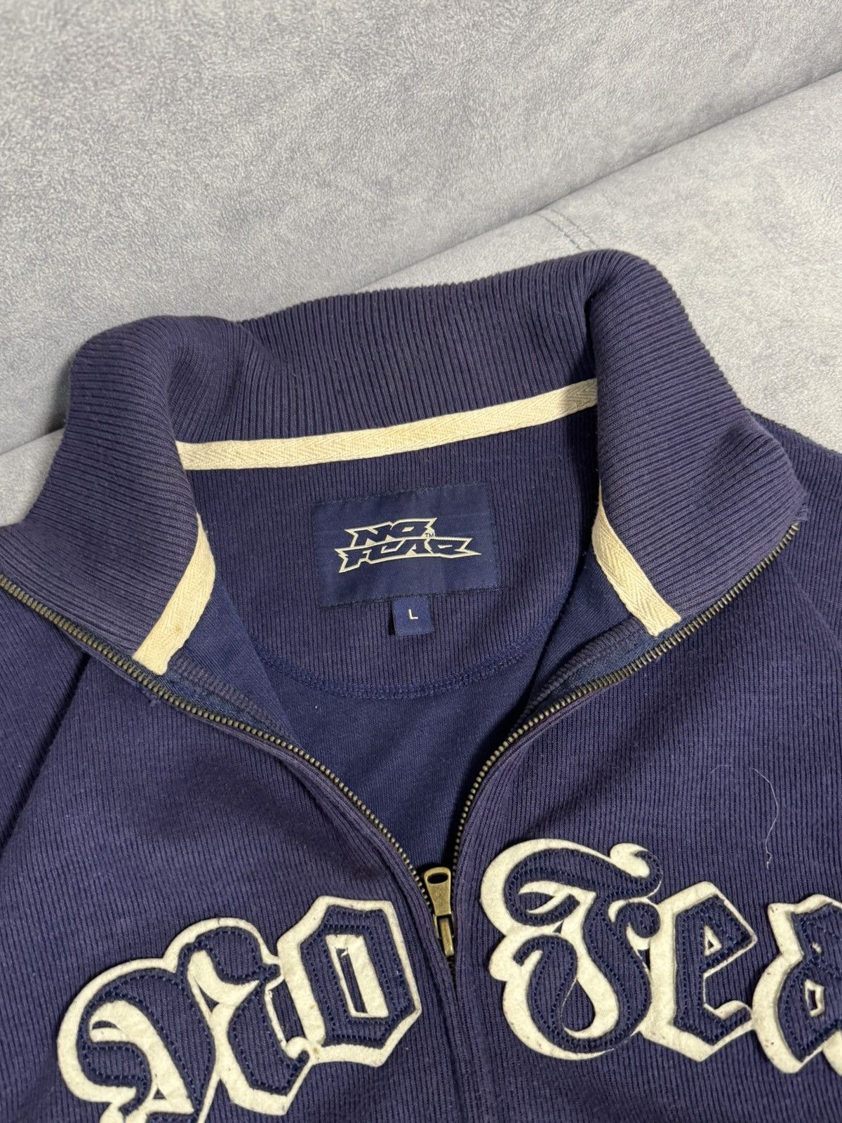 No Fear Vintage No Fear Zip Y2K Pullover Sweatshirt Size L Size US L / EU 52-54 / 3 - 6 Thumbnail