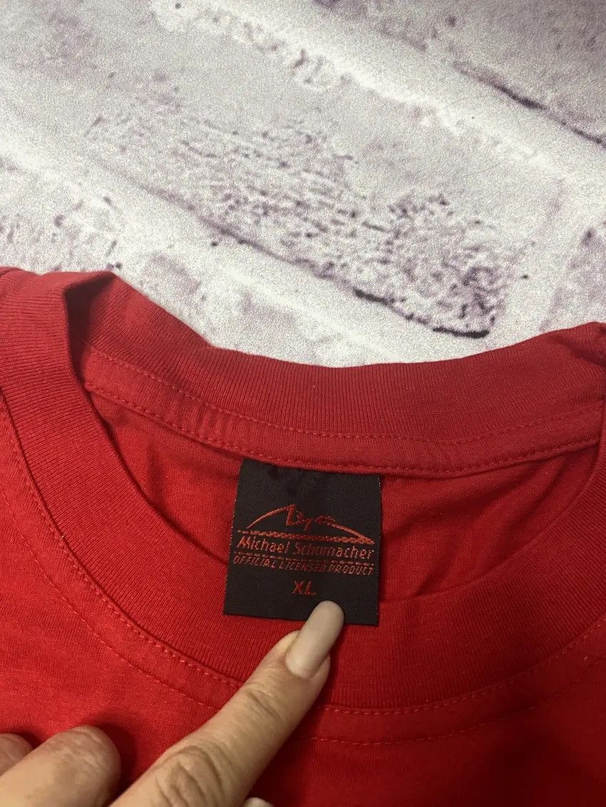 Ferrari Vintage Michael Shumacher tee on the whole T-shirt 2004s Size US XL / EU 56 / 4 - 7 Thumbnail