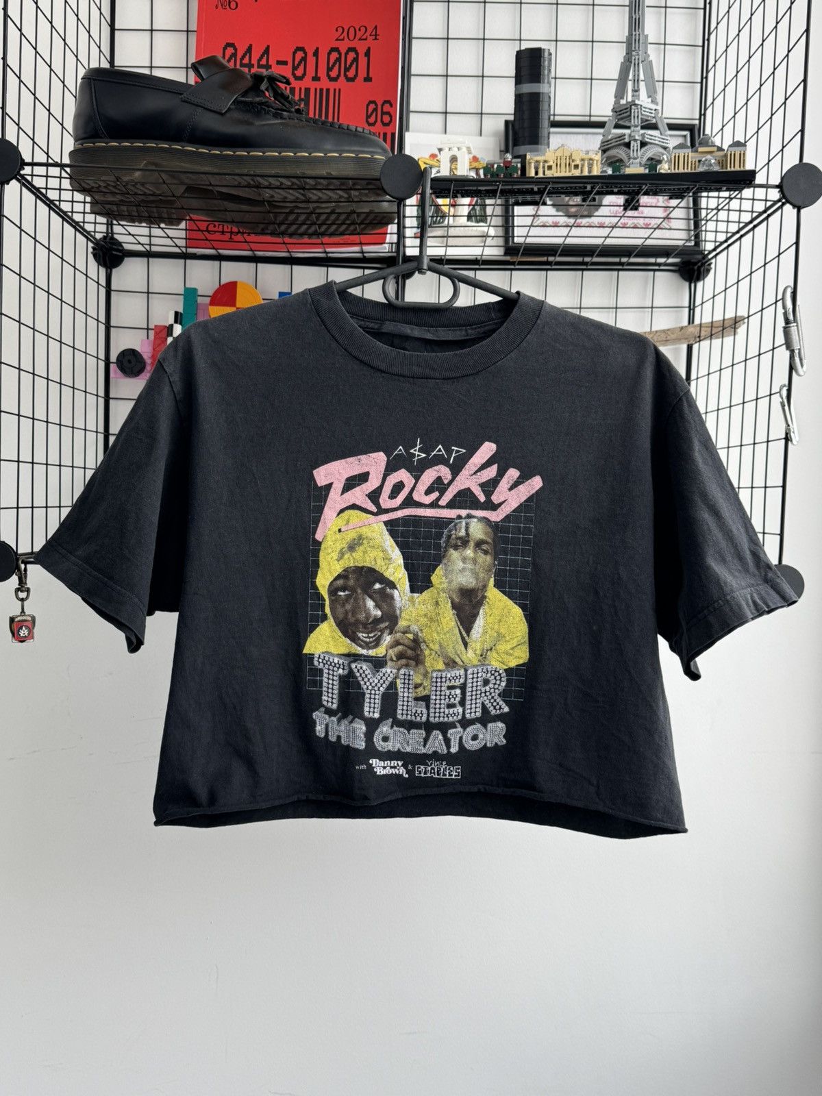 Golf Wang Golf Wang AŞAP Rocky Tyler The Creator 2015 Tour Cropped Tee Size US S / EU 44-46 / 1 - 1 Thumbnail