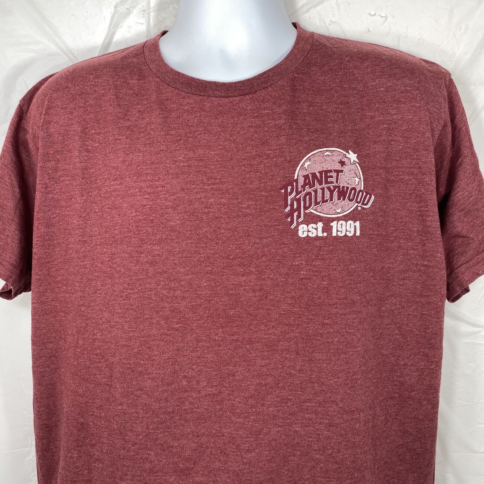 Planet Hollywood Planet Hollywood Orlando Large Red Short Sleeve Graphic Tee Size US L / EU 52-54 / 3 - 4 Thumbnail
