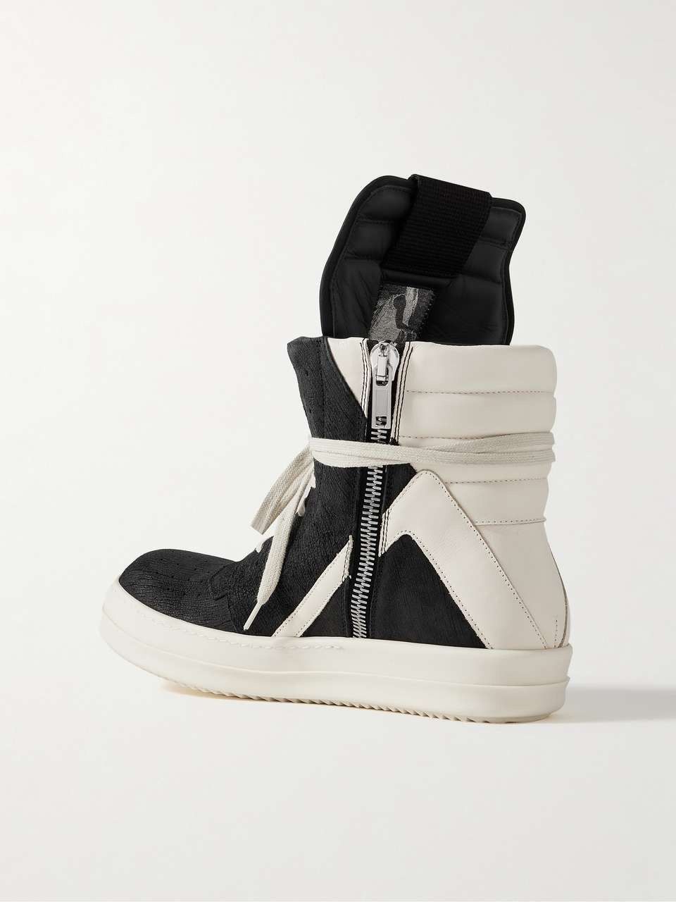 Rick Owens Blistered/Distressed SS25 Hollywood Geobaskets Size US 7 / EU 40 - 23 Thumbnail