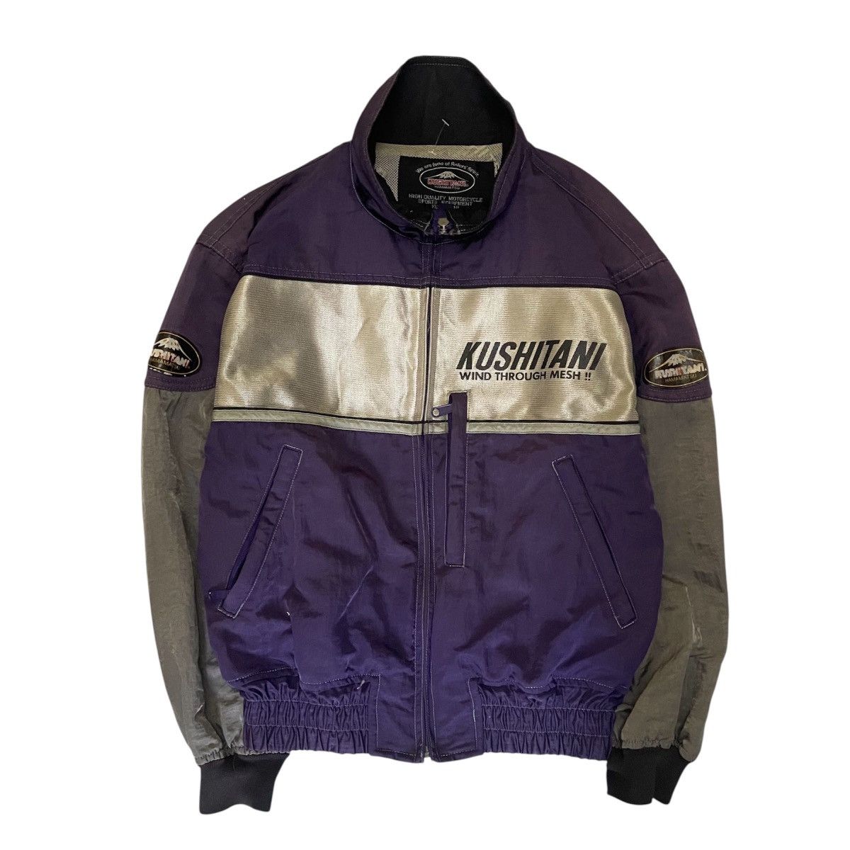 Other Vintage Kushitani Racing Bomber Jacket Size US M / EU 48-50 / 2 - 1 Thumbnail