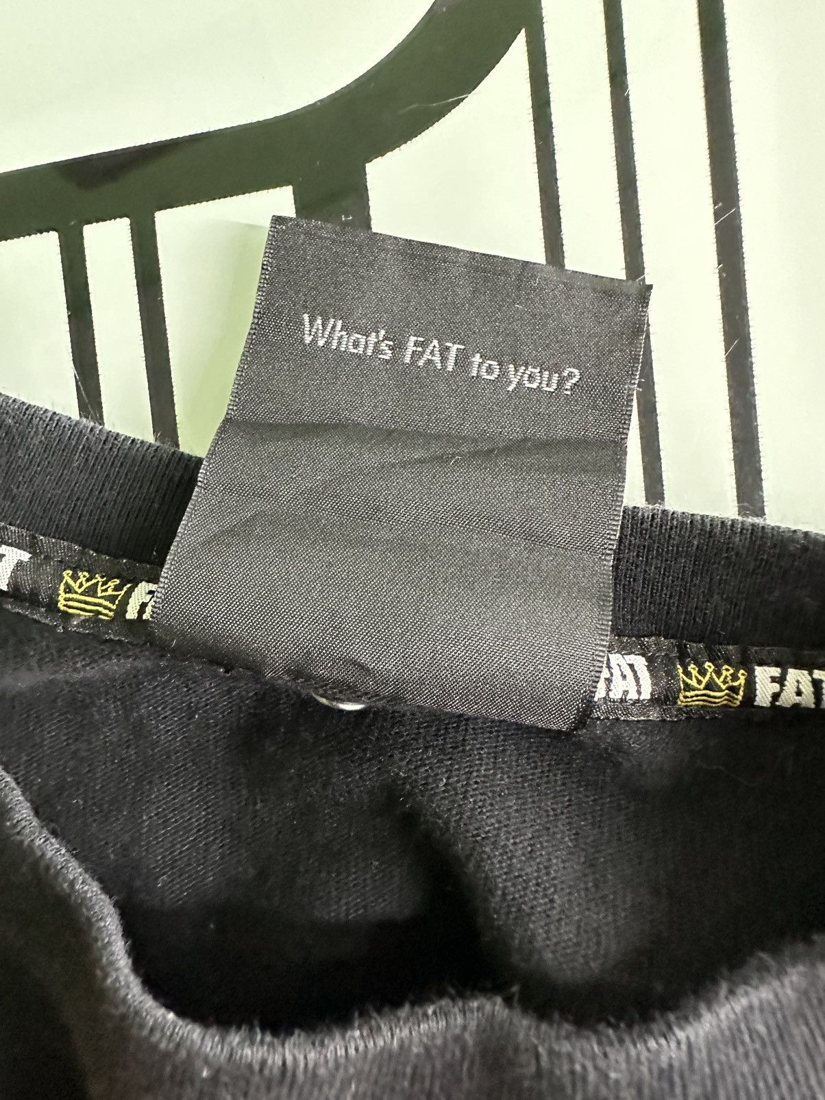 Fat Tokyo What FAT To You Black Shirt Tee Size US M / EU 48-50 / 2 - 10 Thumbnail
