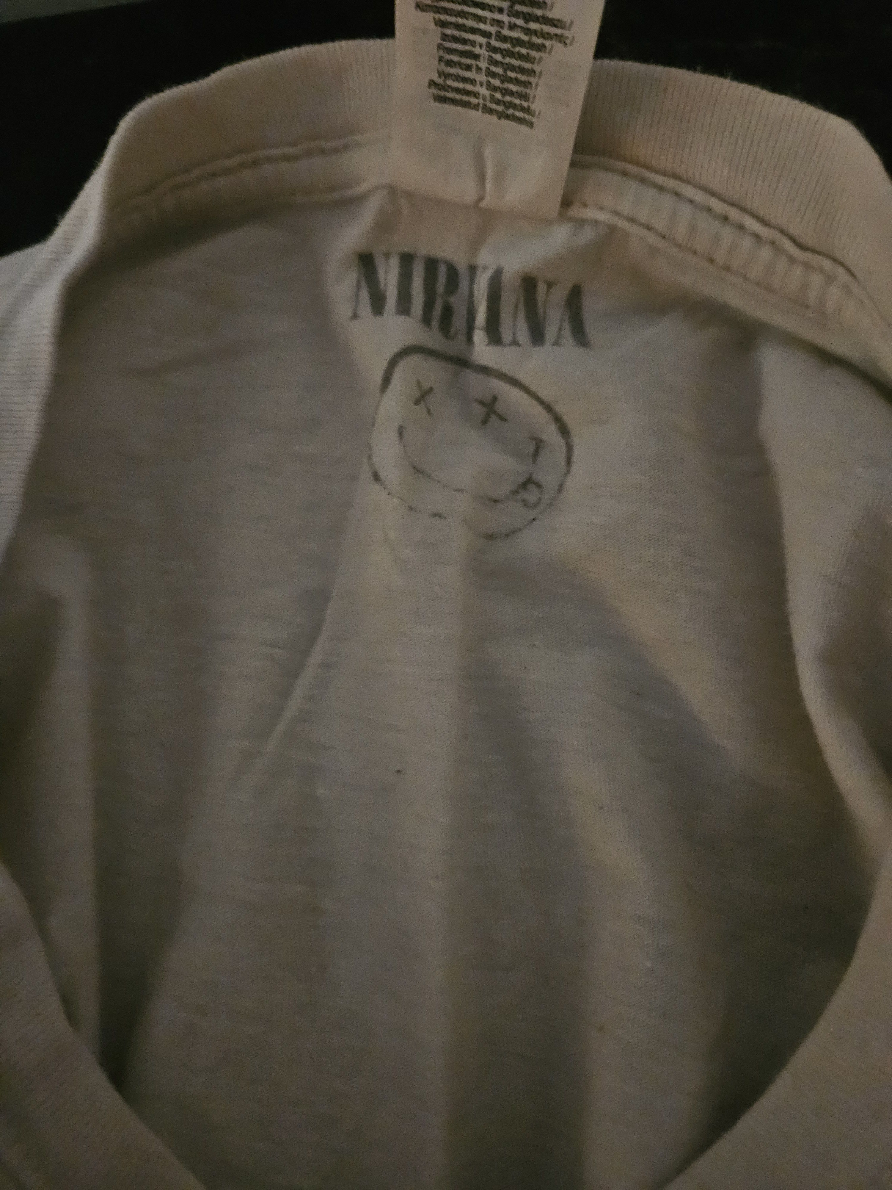 Band Tees Nirvana Nevermind Size US L / EU 52-54 / 3 - 4 Thumbnail