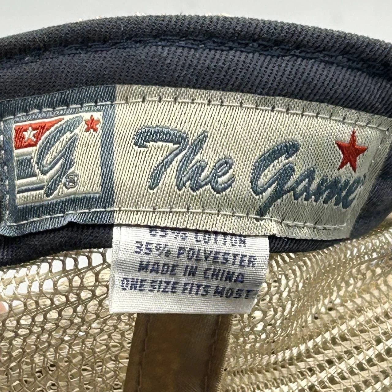 The Game Air Force Trucker Hat Men Blue Embroidered Snap Back Size ONE SIZE - 3 Thumbnail