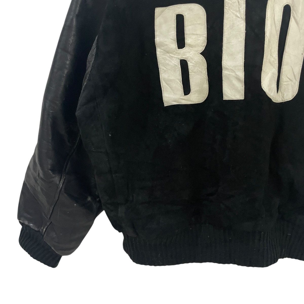 Japanese Brand Vintage Bio Big Logo Varsity Jacket Size US XL / EU 56 / 4 - 3 Thumbnail